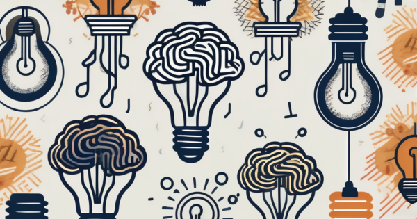 Several different brain-shaped objects