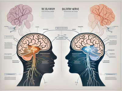 The olfactory nerve pathway